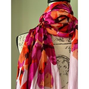 Isaac vibrant scarf